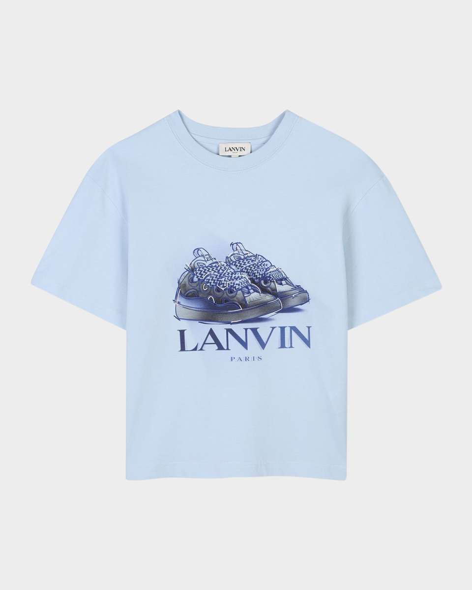 Boy's Curb Sneakers Graphic T-Shirt, Size 4-6